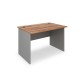 Stůl SimpleOffice 120 x 80 cm - Ořech vlašský / šedá