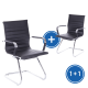 Konferenční židle Prymus K 1 + 1 ZDARMA - Černá